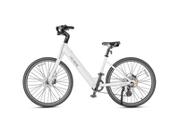 Heybike Venus lightweight step-thru cruiser electric bike: 750W Galaxy hub motor (1400W peak), 70 Nm torque, 28 mph Class 2/3 switchable, 27.5x2.2 Kenda road tires, aluminum-alloy low-step frame, Shimano Altus 8-speed, hydraulic discs, UL 2849 + UL 2271