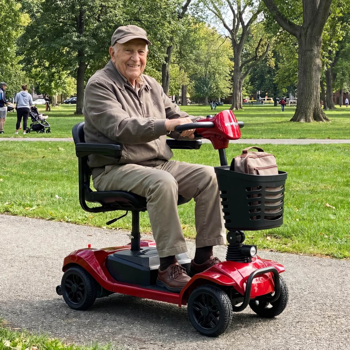 Hoverfly T4 4-Wheel Mobility Scooter | 330-lb Capacity — alternate product view