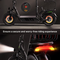 isinwheel Hyper X Seated Electric Scooter 14-inch pneumatic front tire