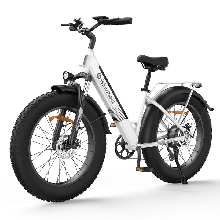 isinwheel M60 Step-Through Fat-Tire Electric Bike