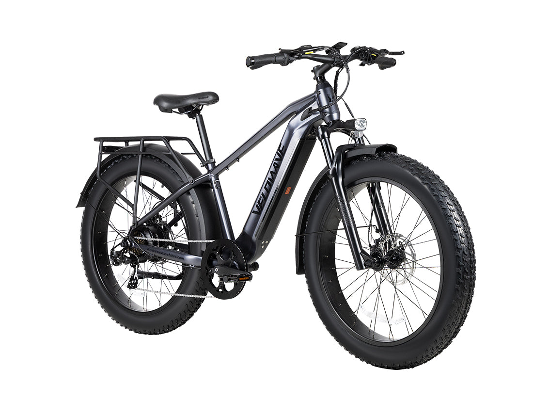 Velowave Ranger 3.0 frame with internal battery area and fat front tire