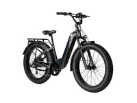 Black Velowave Ranger Step-Thru 3.0 three-quarter product view