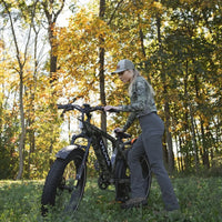 VTUVIA SN100 fat-tire e-bike outdoor product view