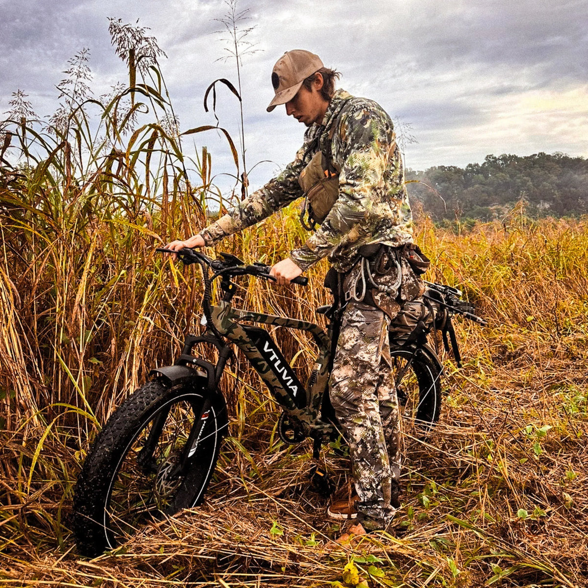 VTUVIA SN100 750W hunting fat-tire e-bike product view