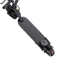 Top-down view of the S10Max deck, folding stem, handlebar, rear fender, and brake light