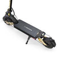Circooter Cruiser Pro 2400W dual-motor off-road electric scooter with 11-inch pneumatic off-road tires, dual hydraulic suspension front and rear, hydraulic disc brakes, extra-wide deck, UL 2272 certified electrical system, and a 38 mph top-speed claim