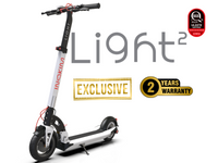 INOKIM Light 2 Super detail image highlighting the aluminum frame shape and clean commuter-scooter design.