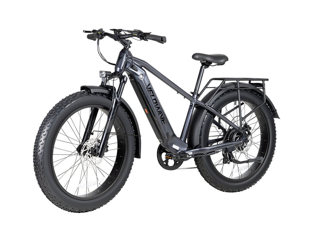 Velowave Ranger 3.0 rear hub, Shimano drivetrain and disc brake