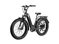 Black Velowave Ranger Step-Thru 3.0 front three-quarter product view