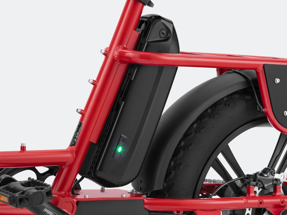Velowave Rover Step-Thru rear frame component detail