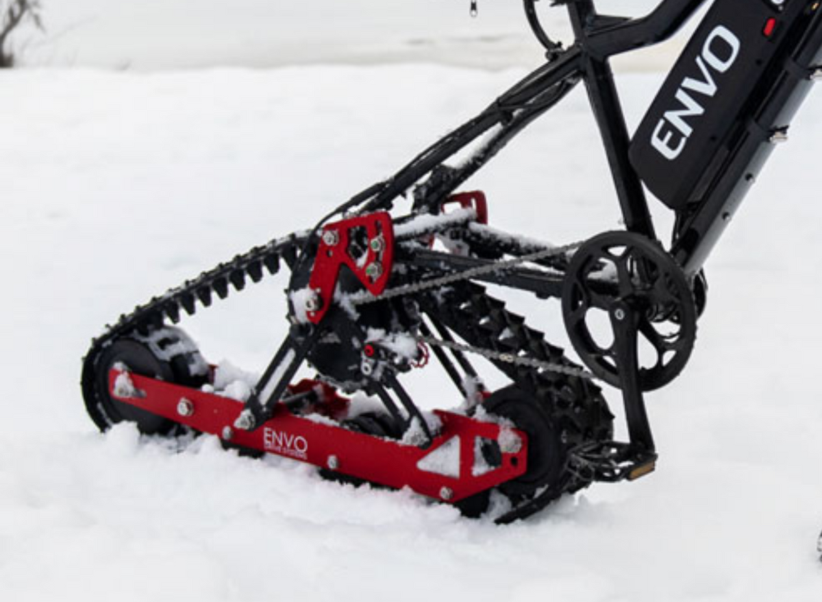 ENVO Flex Snowbike product detail view.