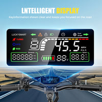 Freeboy J15 MAX handlebar display and control close-up