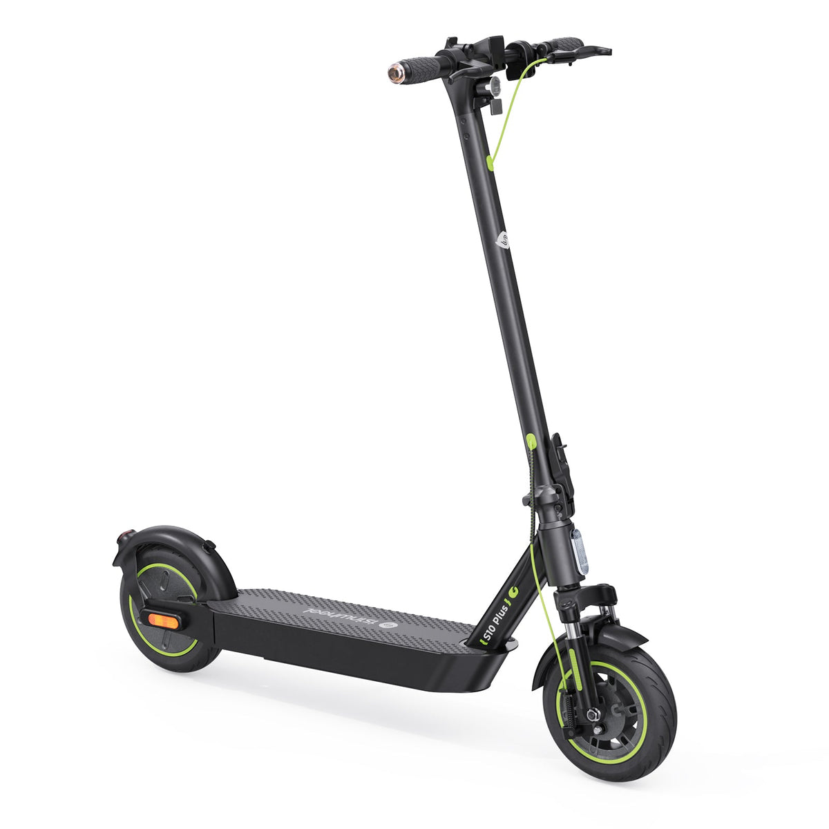 isinwheel S10 Plus Commuter Electric Scooter deck and frame profile