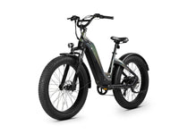 Star Black Velowave Grace 2.0 Step-Thru electric bike studio rear three-quarter view