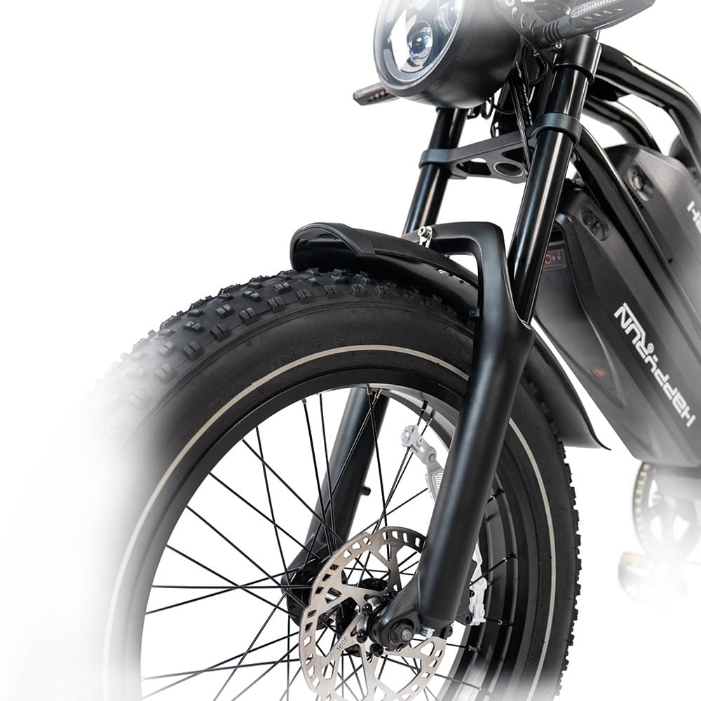 HappyRun G70 UL 2849 Certified Dual-Battery Cargo Electric Bike, official HappyRun product image 22
