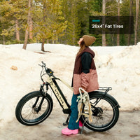 VTUVIA Gemini all-terrain electric bike with dual battery system