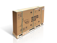 Moonbike shipping-box illustration.