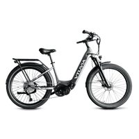 VTUVIA CMB Pro step-through mid-drive electric bike side profile
