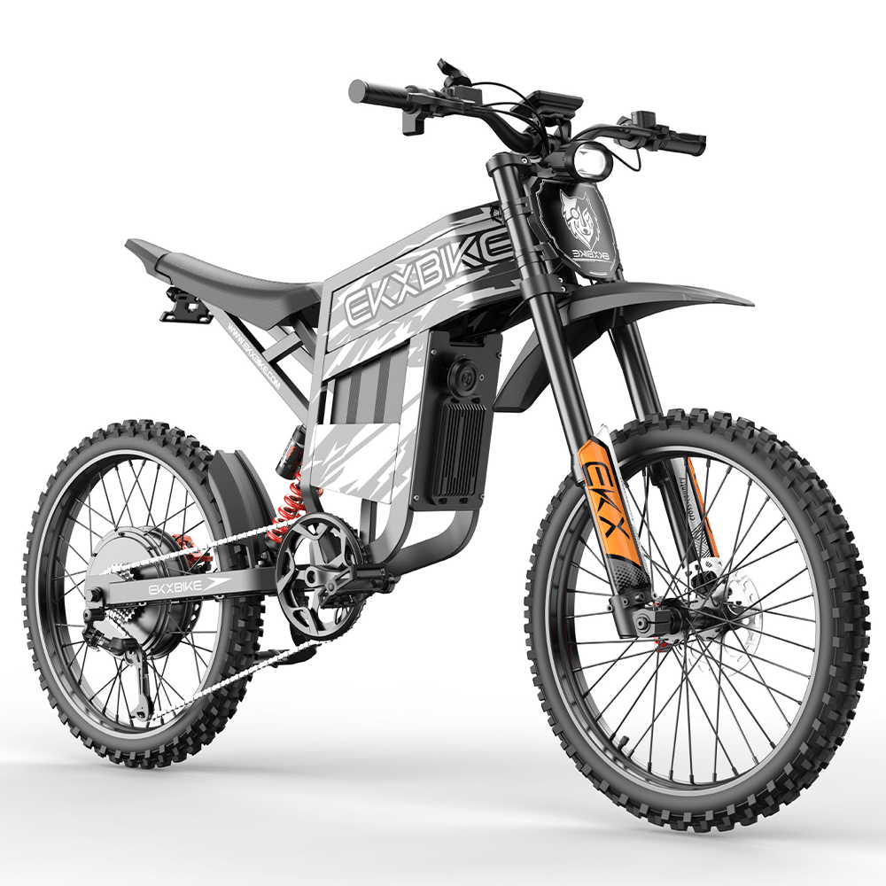 EKX TX1 electric dirt bike, official product image 4