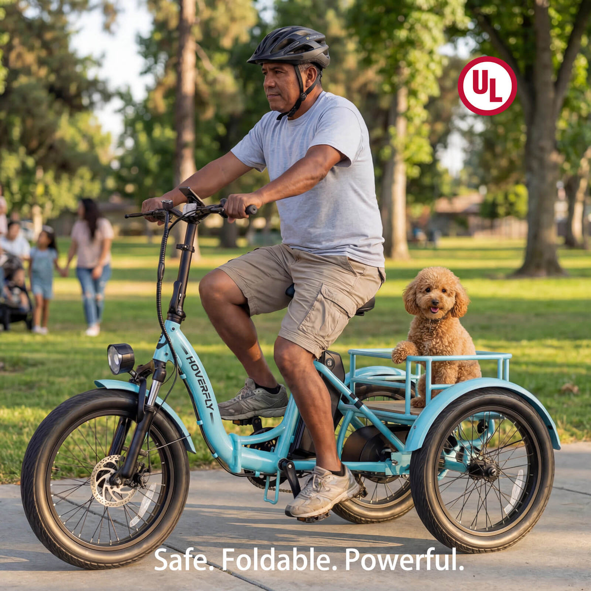 Hoverfly ET1 Folding Electric Trike | 500W, 60-Mile Claim — alternate product view
