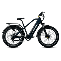 VTUVIA Gemini electric bike frame and dual battery layout in official product view