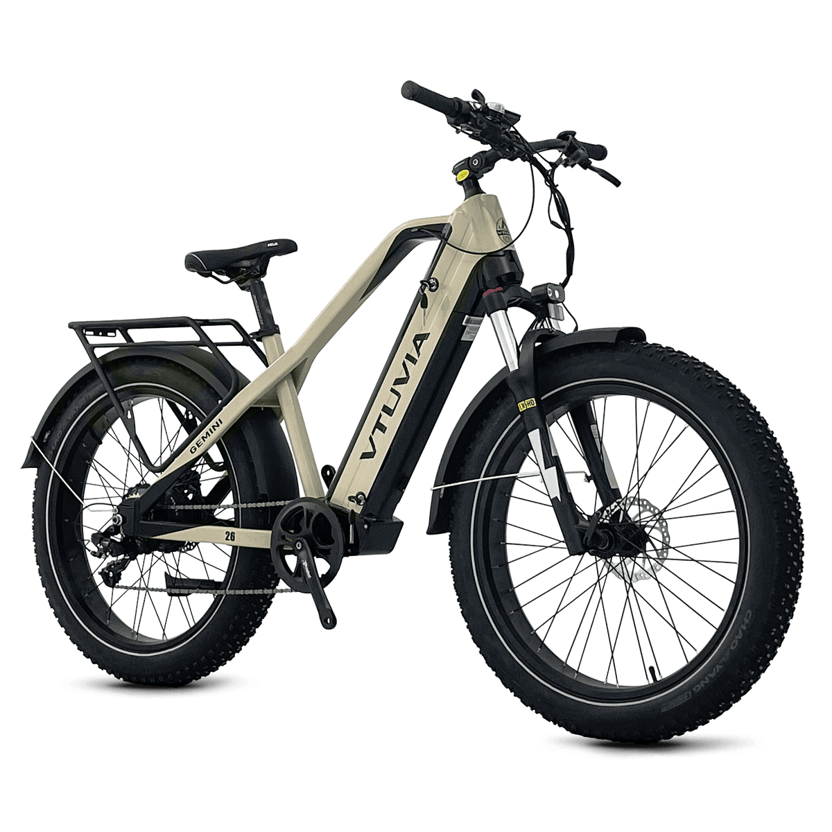 VTUVIA Gemini electric bike alternate frame and battery view