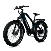 VTUVIA Gemini electric bike rear rack and battery detail