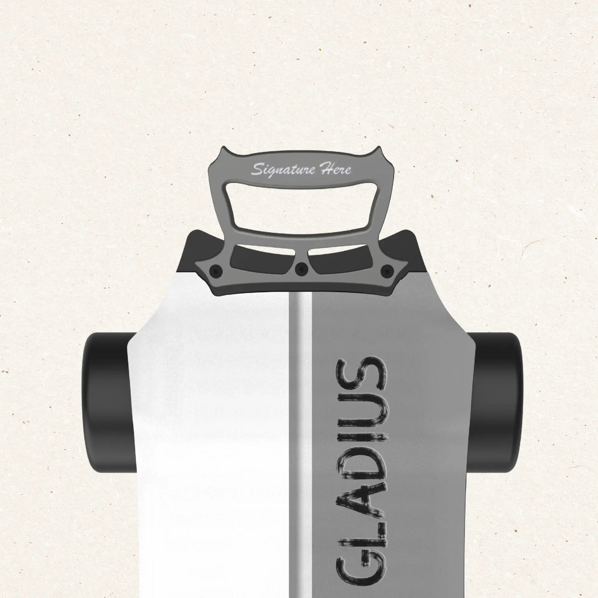 OMW Gladius electric skateboard belt-drive underside