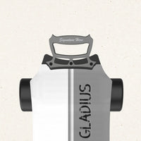 OMW Gladius electric skateboard belt-drive underside