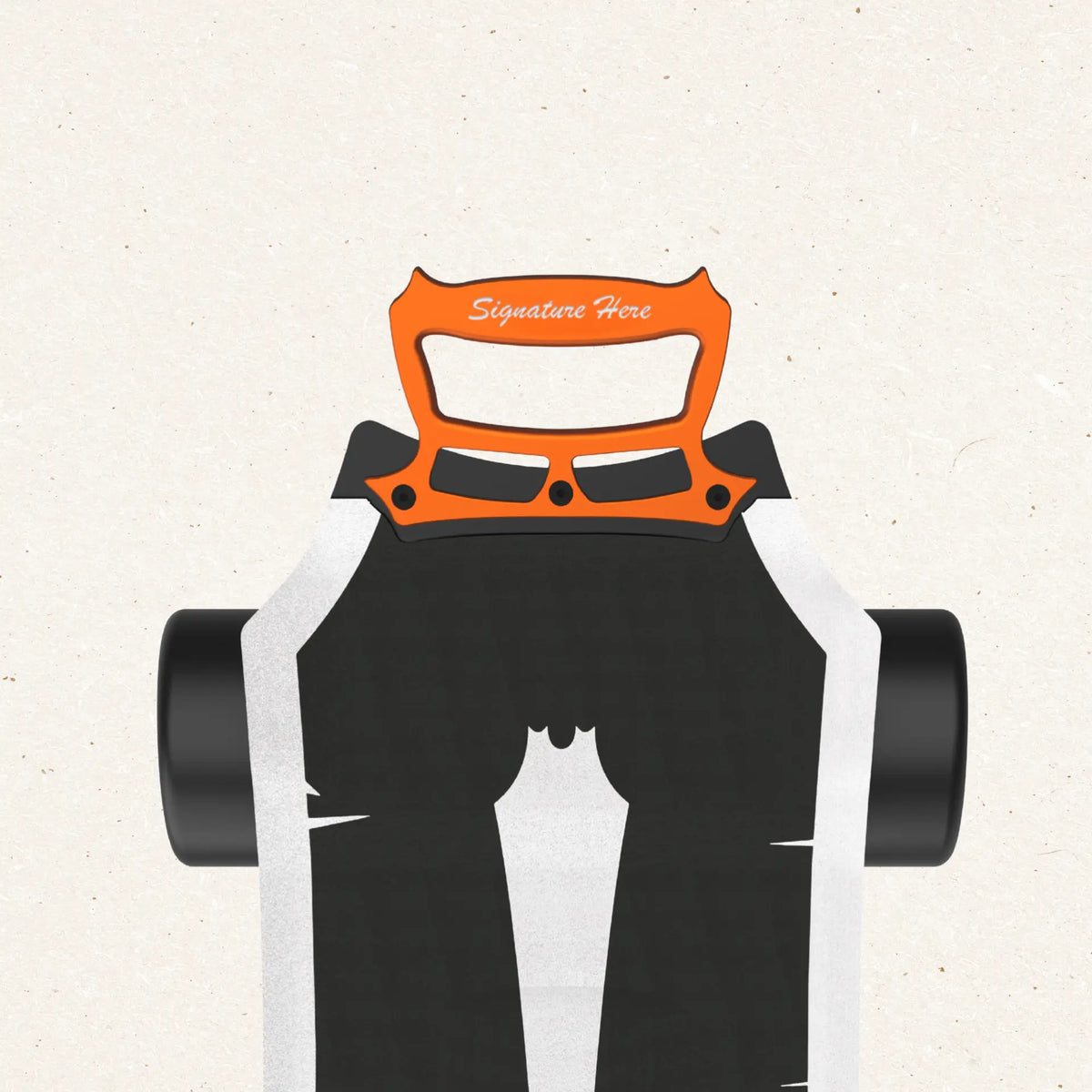 OMW Gladius electric skateboard carbon-flex deck profile