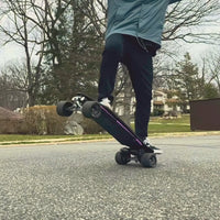 OMW Gladius electric skateboard integrated kicktail handle