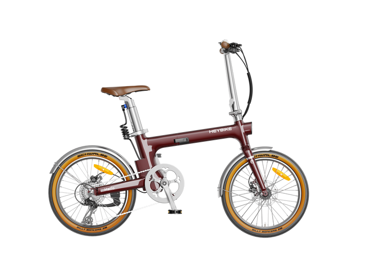 Heybike Helio F 40 lb Lightweight Folding Commuter E-Bike