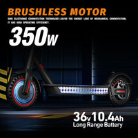 Freeboy J03 graphic showing 350W motor and 36V battery