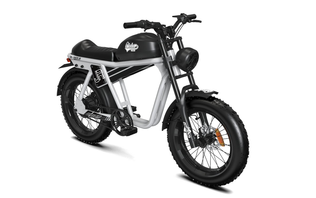 QIOLOR Tiger JR commuter electric bike in gray
