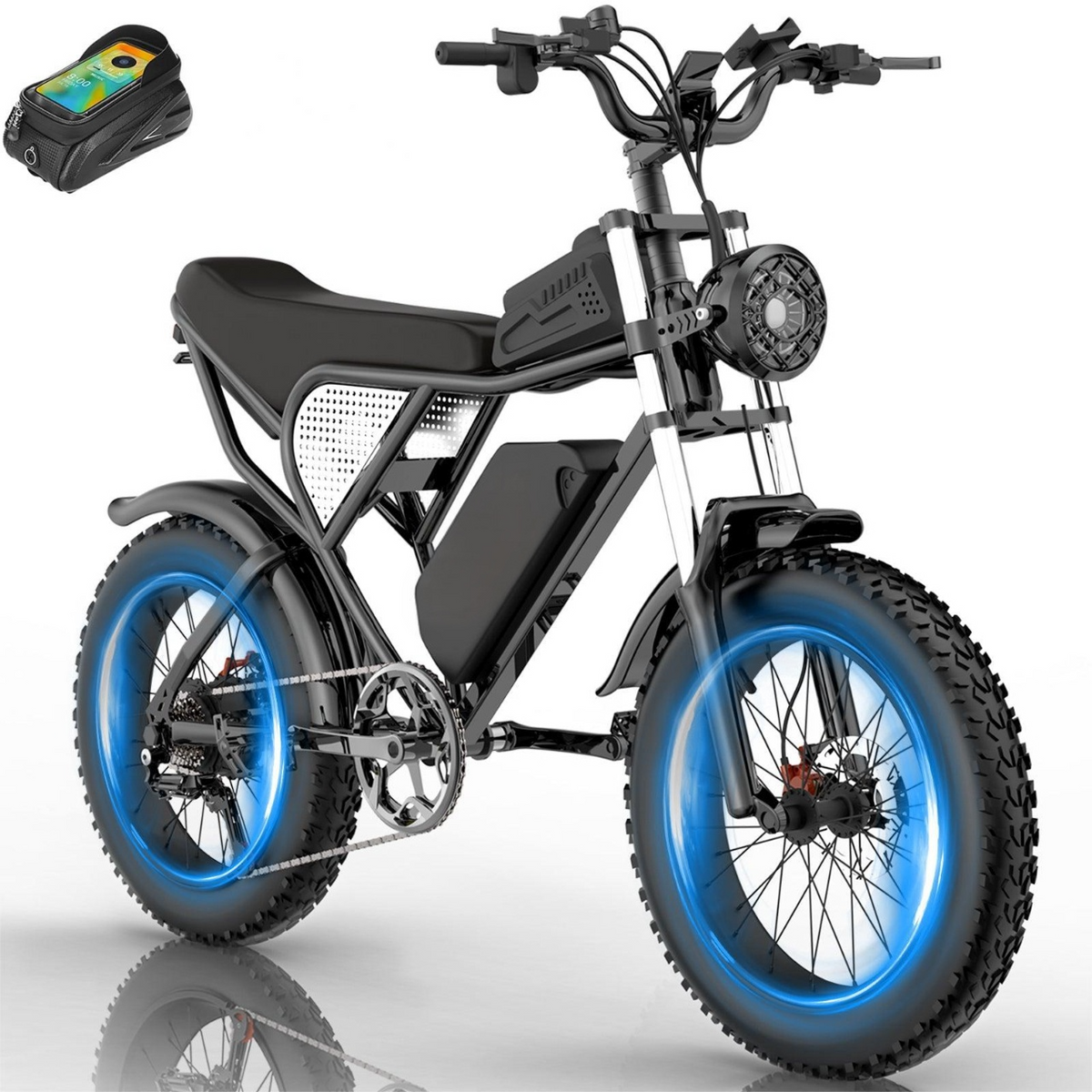 YVY K20 1500W Fat Tire Electric Bike, manufacturer product gallery view 1