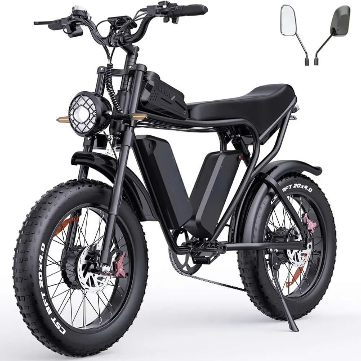 YVY K20 Pro 2000W Dual-Motor Fat Tire Electric Bike, manufacturer product gallery view 2