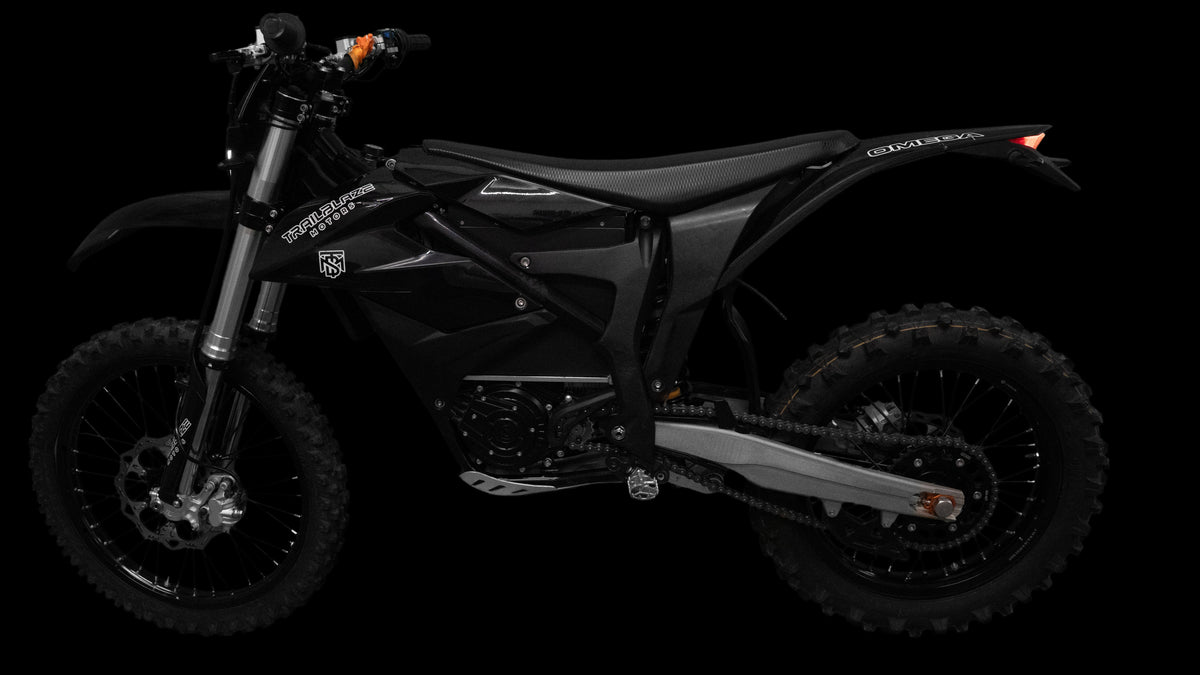 Trailblaze Motors Omega black body and off-road wheel setup