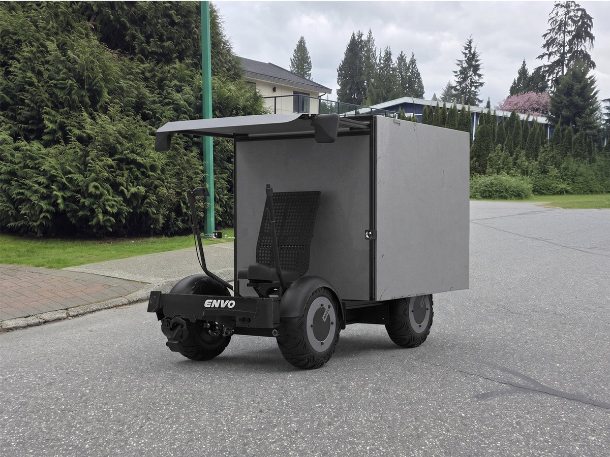 ENVO QC21 Electric Cargo Quadricycle — lifestyle or in-use product view