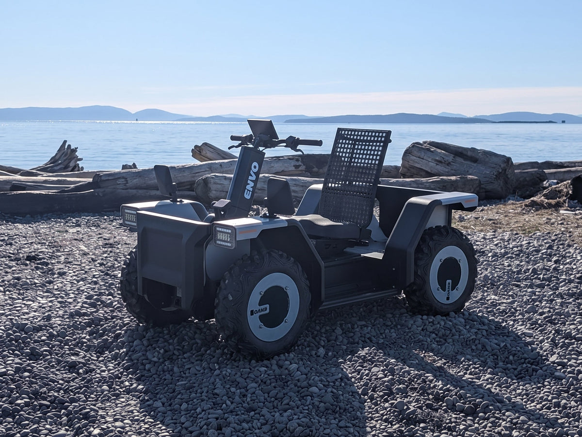 ENVO QC20 Electric Quadricycle eBike — lifestyle or in-use product view