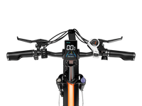 Heybike Mars 2.0 folding fat-tire commuter e-bike with 20 by 4 inch fat tires, 750W or 1000W rear hub motor, 600Wh removable battery, spring fork, 7-speed Shimano, rear rack, UL 2849 certified, four-color option matrix