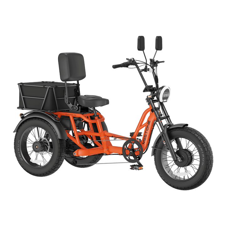 Meet One Tour 2.0 Semi-Recumbent Dual-Motor Electric Trike