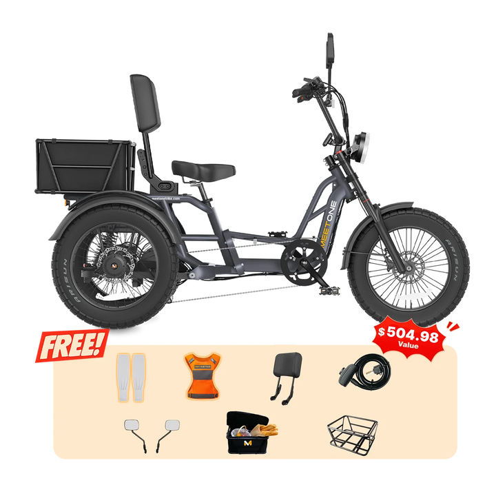 Meet One Tour Lite 2.0 Full Suspension Electric Trike