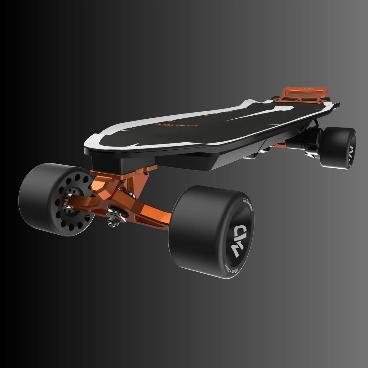 OMW Gladius electric skateboard deck concave