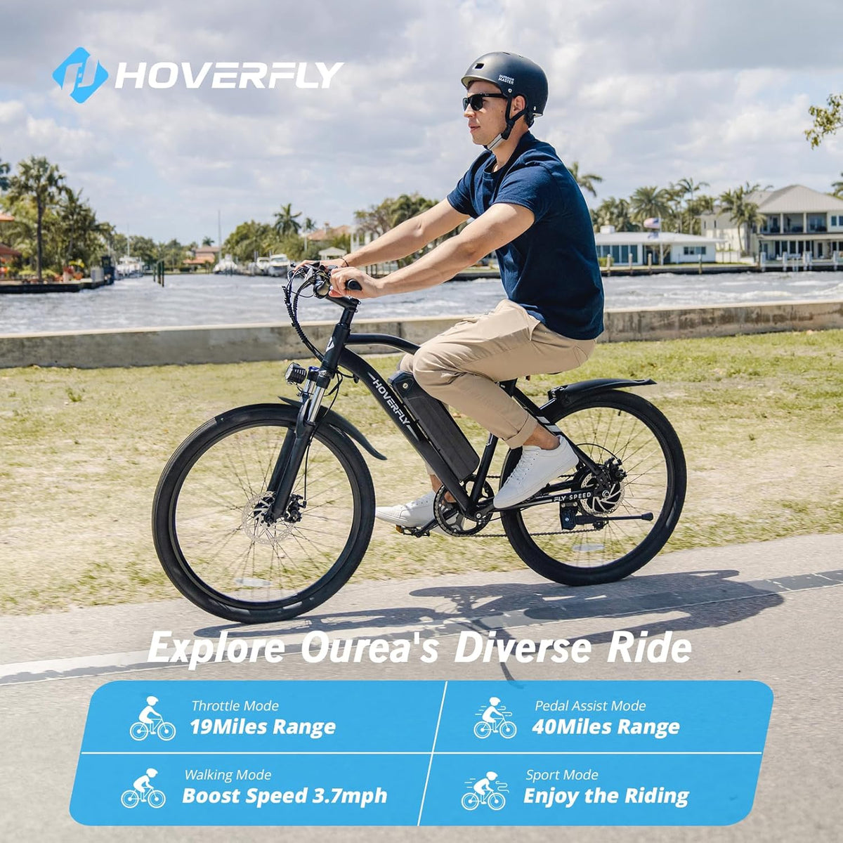2-Pack Hoverfly Ourea Commuter Electric Bikes official Hoverfly image 5