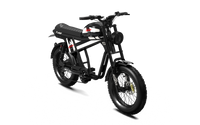 QIOLOR Tiger Plus off-road electric bike in black
