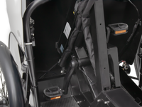 ENVO Veemo SE pedal and battery area detail.