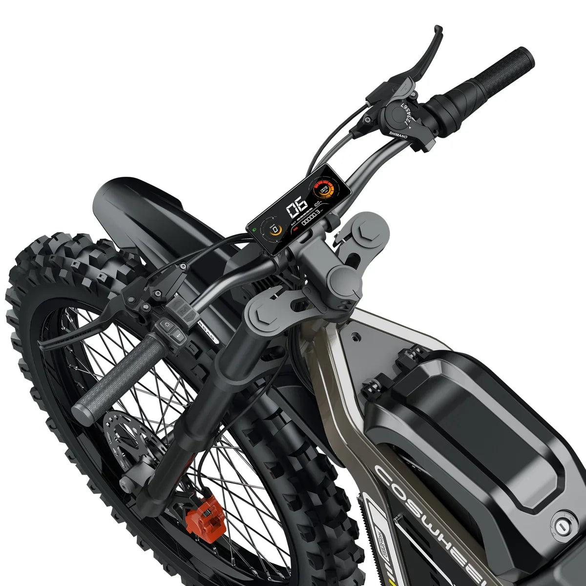 Coswheel R19 Grey frame and battery area