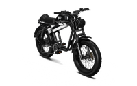 QIOLOR Tiger RE retro electric bike in black