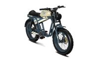 QIOLOR Tiger RE retro electric bike in blue