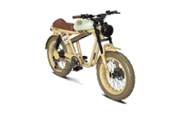 QIOLOR Tiger RE retro electric bike in sand yellow